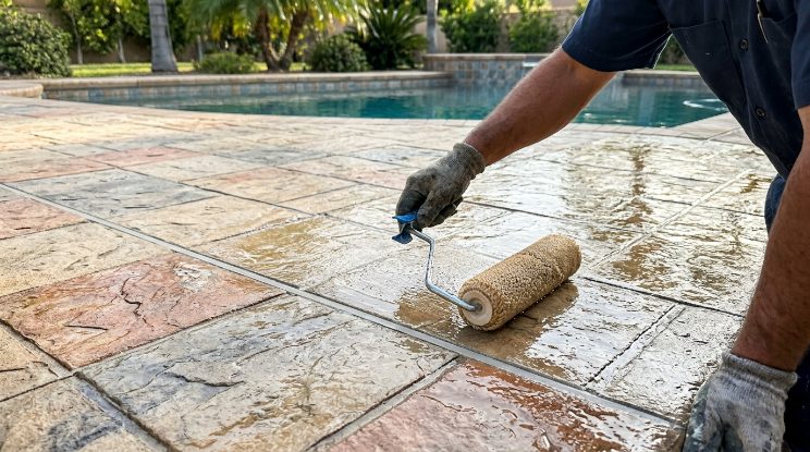 Pool Deck Repair & Resurfacing project detail — Cary, NC