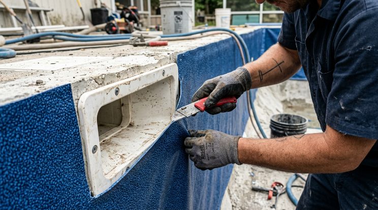 Pool Liner Replacement project detail — Cary, NC