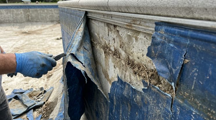 Pool Liner Replacement project detail — Cary, NC