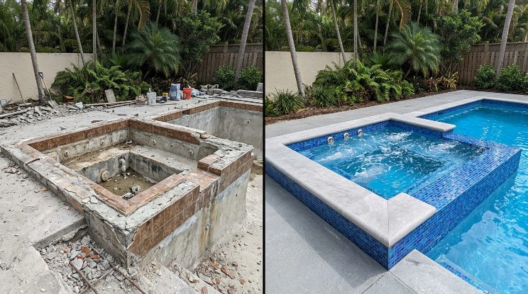 Pool Remodeling & Renovation project detail — Cary, NC